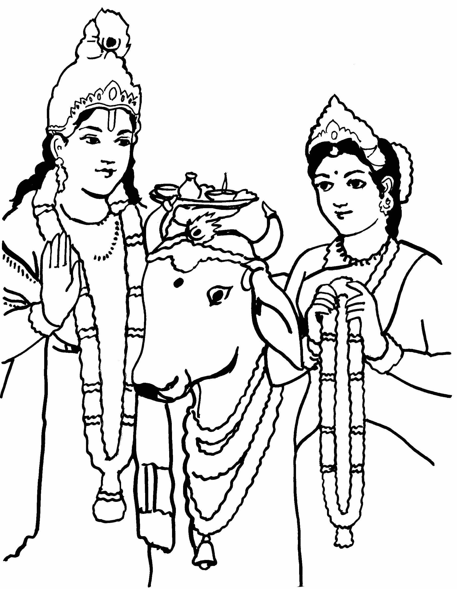 Gau Pooja - Cow Prayers