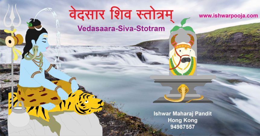 Vedasaara-Siva-Stotram - वेदसार शिव स्तोत्रम्