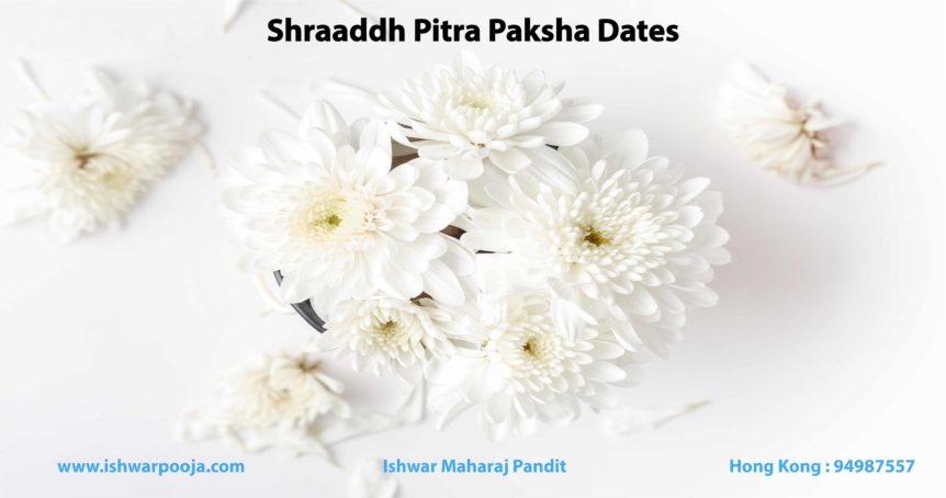 Shraaddh Pitra Paksha Dates