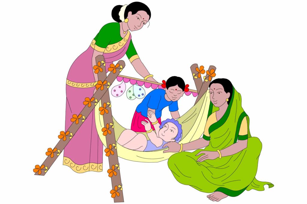 नामकरण संस्कार मुहूर्त एवं पूजा - Baby Naming Ceremony Puja, Namkaran ...