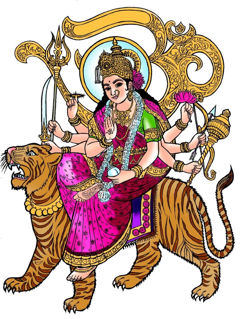Which are the 108 names of Ma Durga?