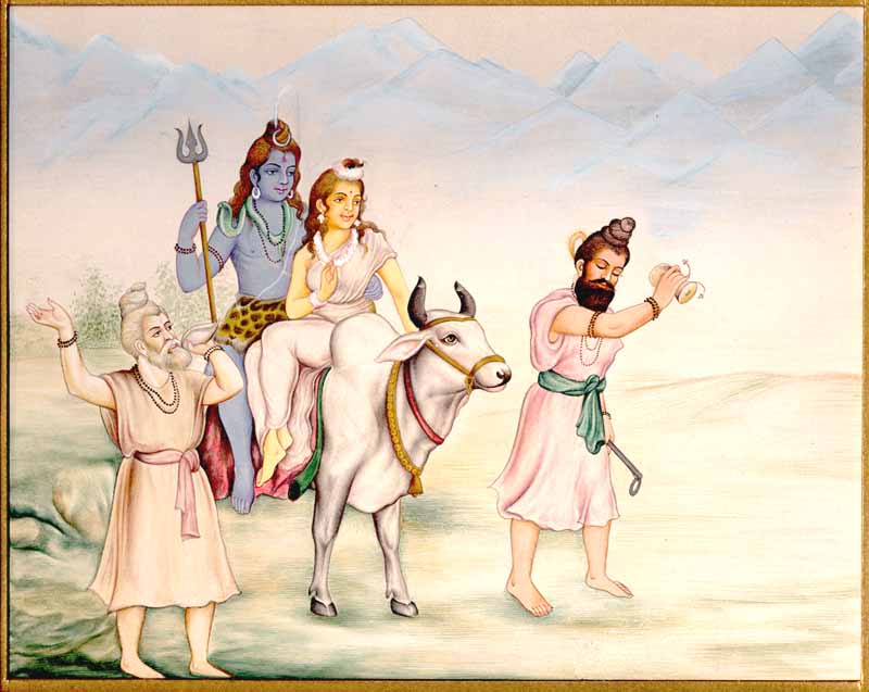 Vrashbharudha Shiva