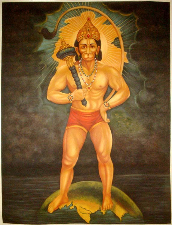 the mighty hanuman